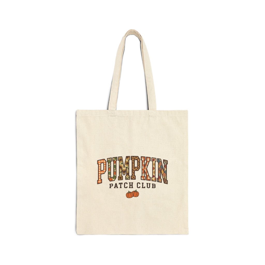 Pumpkin Patch Club Canvas Tote Bag