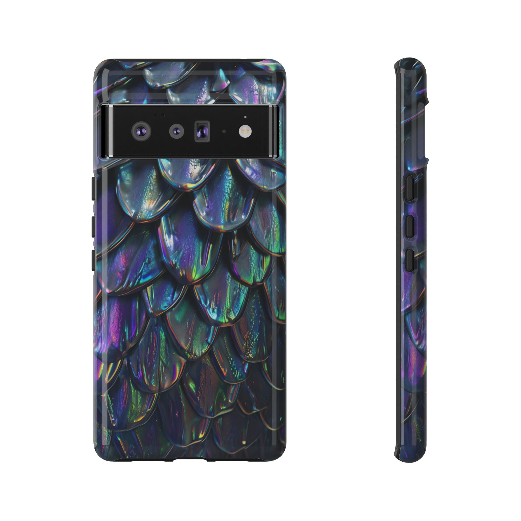 Dragon Scale Phone Case — Iridescent Dragon Scale Tough Case