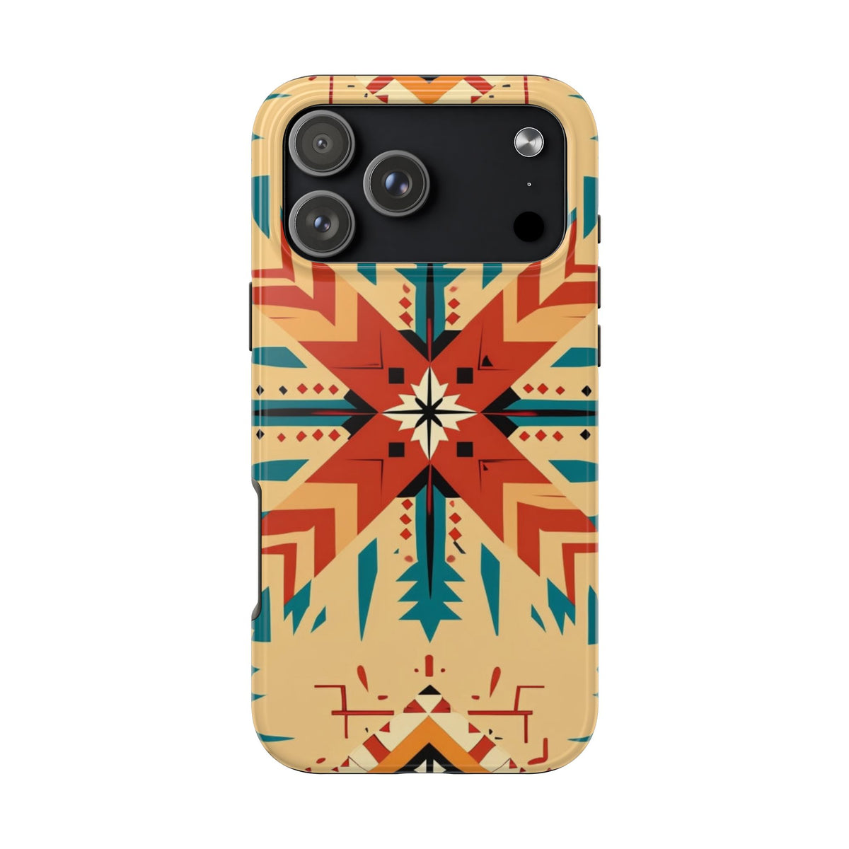 Southwestern Geometric Starburst Tough Phone Case