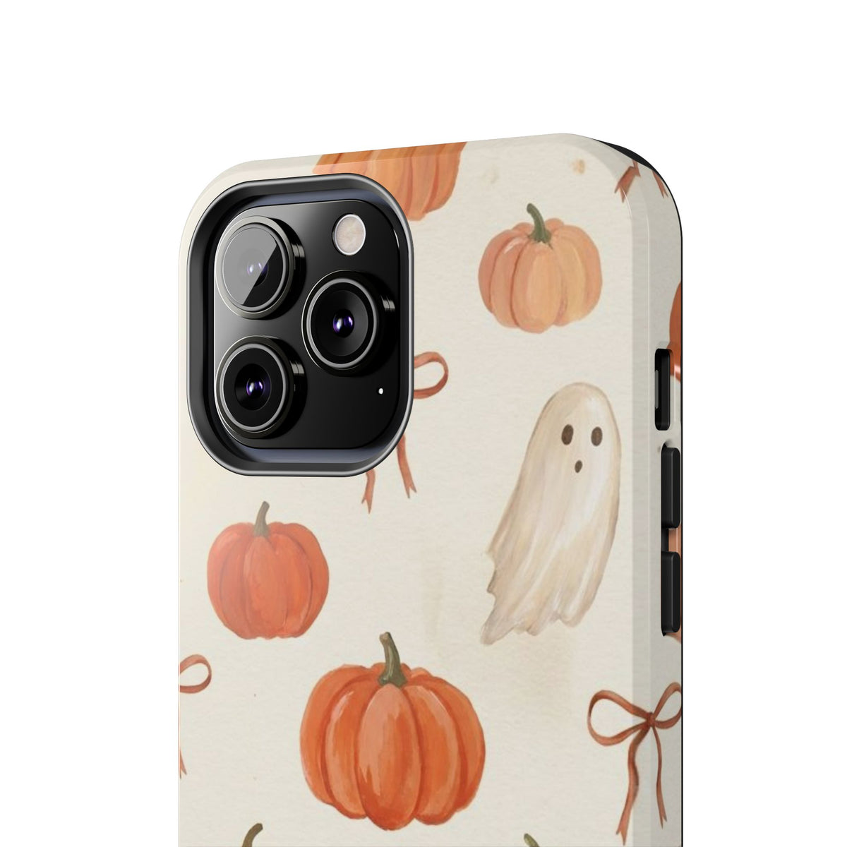 Pumpkin Ghost Phone Case – Cute Halloween Fall Pattern