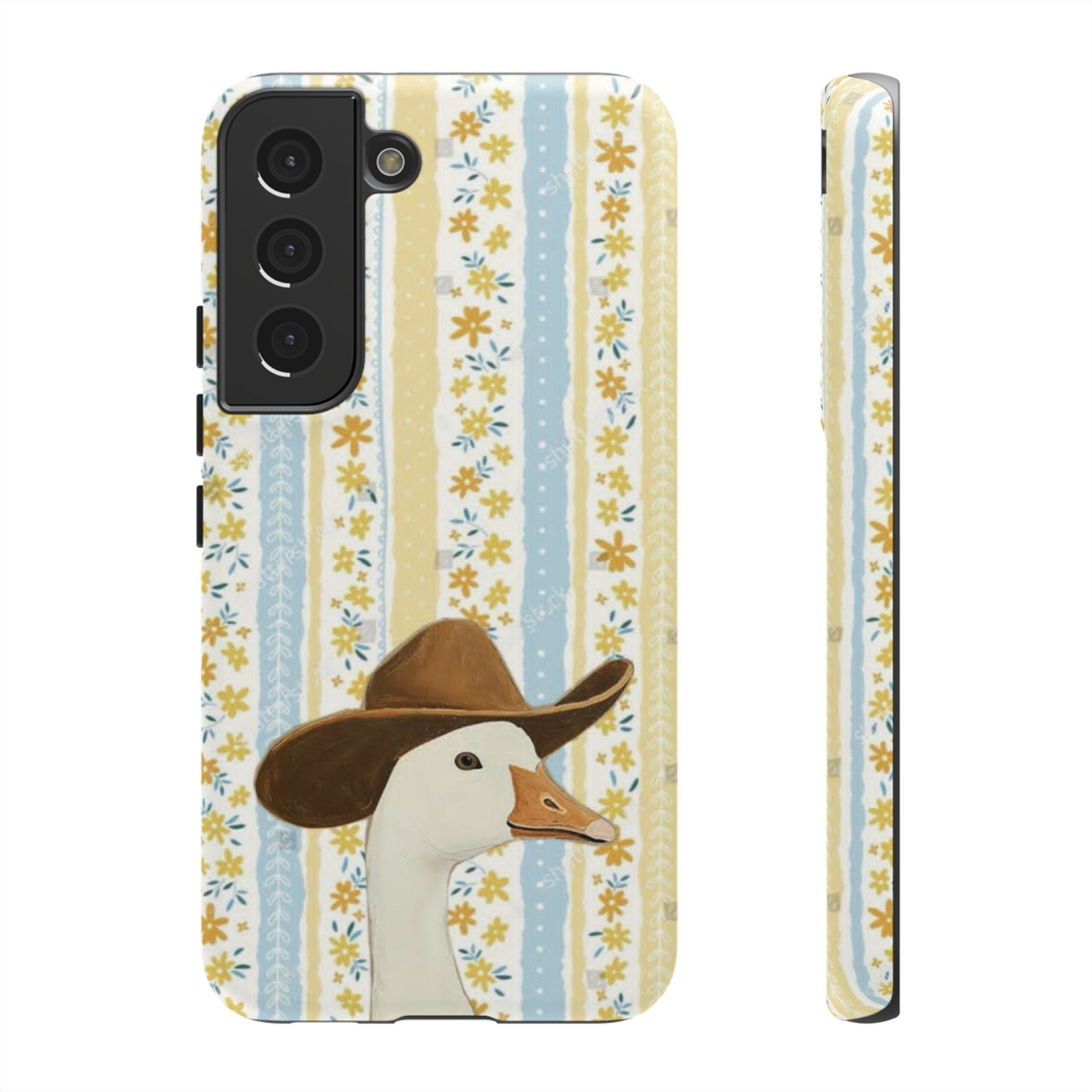 Goose Cowboy Phone Case – Cute Country Floral iPhone Cover