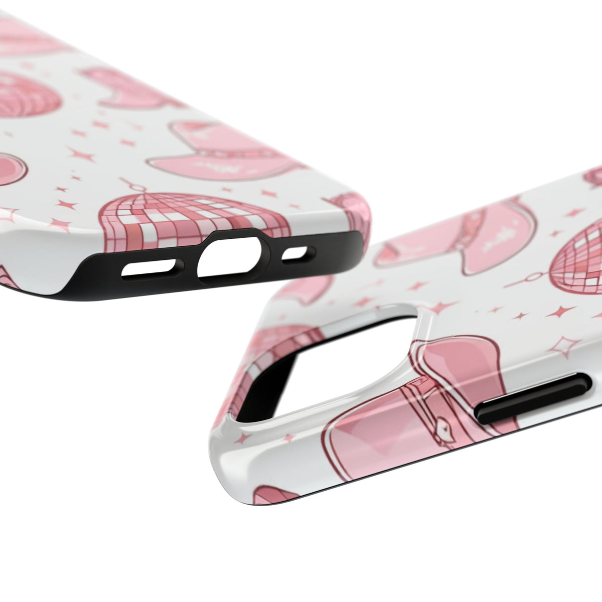 Pink Cowgirl Disco Phone Case