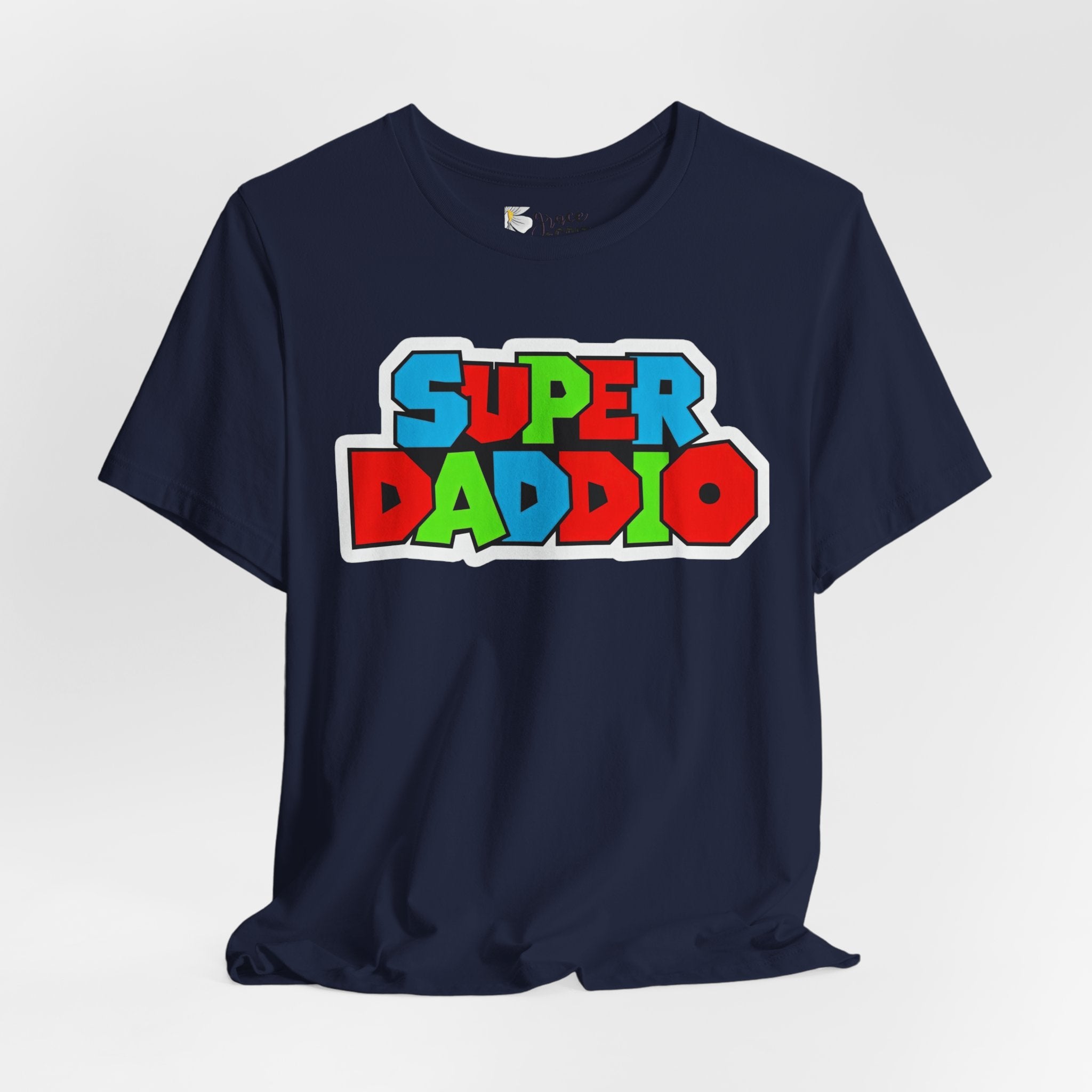 Super Daddio T-Shirt — Retro Gamer Dad Father's Day Tee