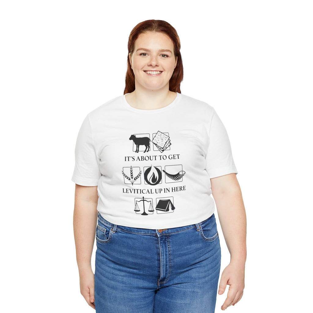 Levitical Up In Here T-Shirt — Funny Bible Symbols Tee