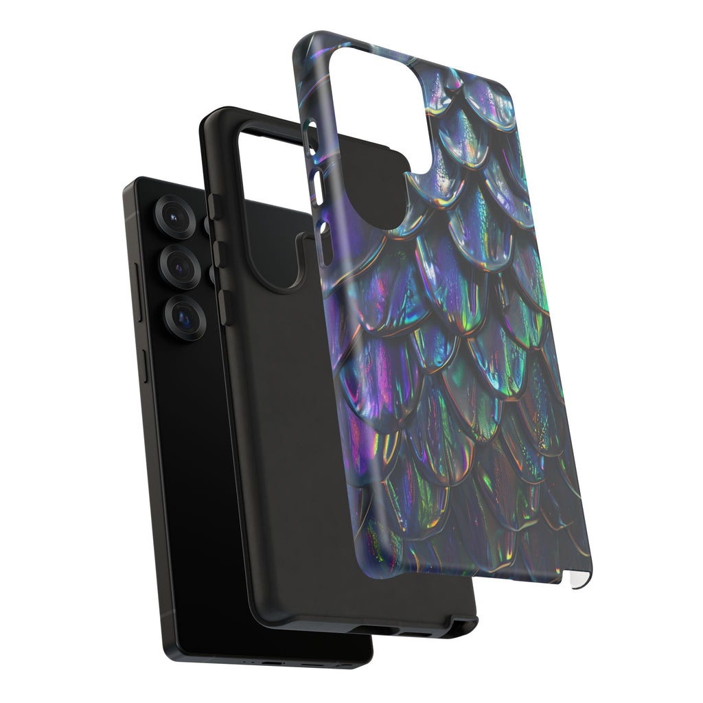 Dragon Scale Phone Case — Iridescent Dragon Scale Tough Case