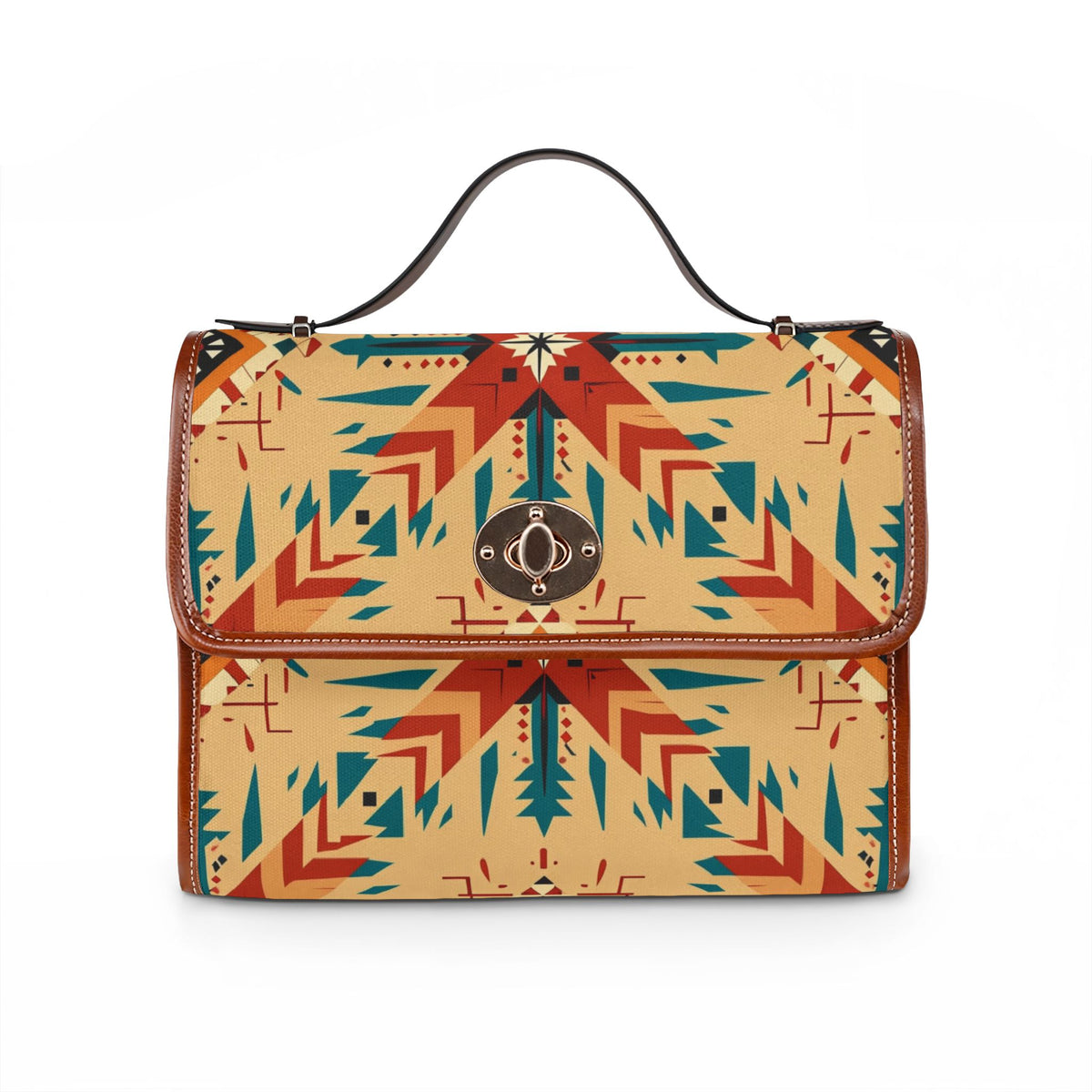 Southwestern Geometric Canvas Bag