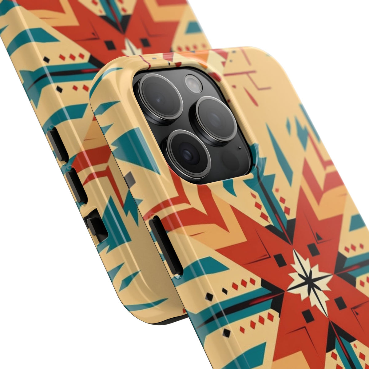 Southwestern Geometric Starburst Tough Phone Case