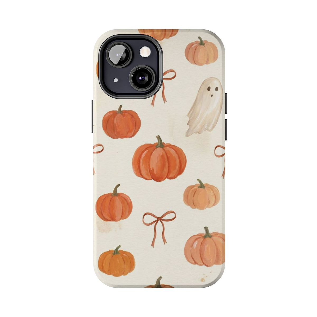 Pumpkin Ghost Phone Case – Cute Halloween Fall Pattern