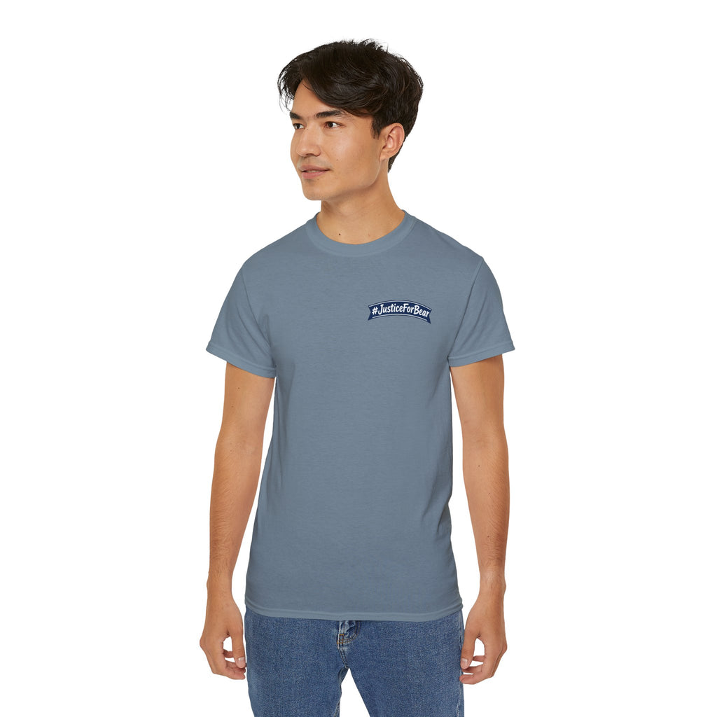 Team Bear #JusticeForBear Animal Advocacy T-Shirt