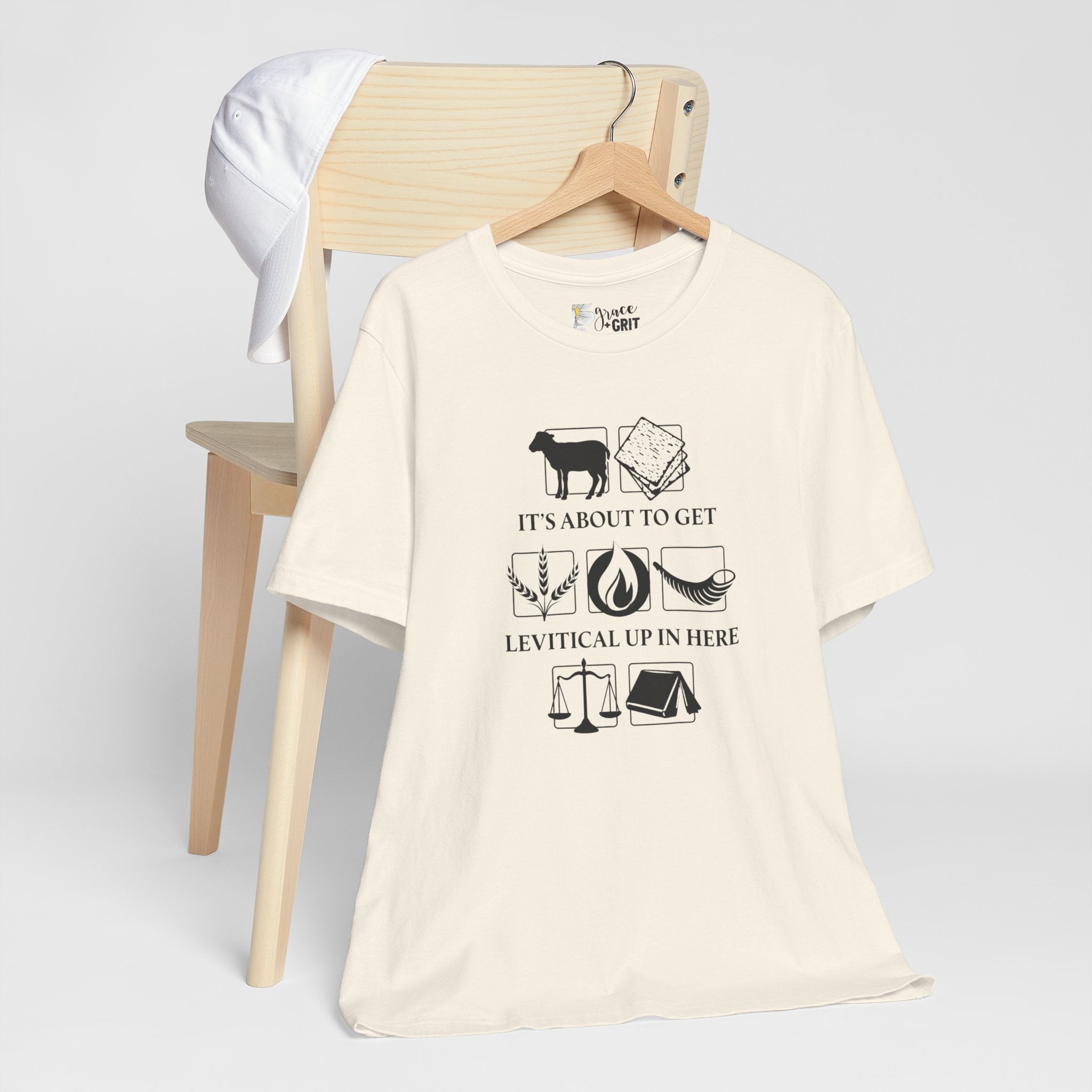 Levitical Up In Here T-Shirt — Funny Bible Symbols Tee