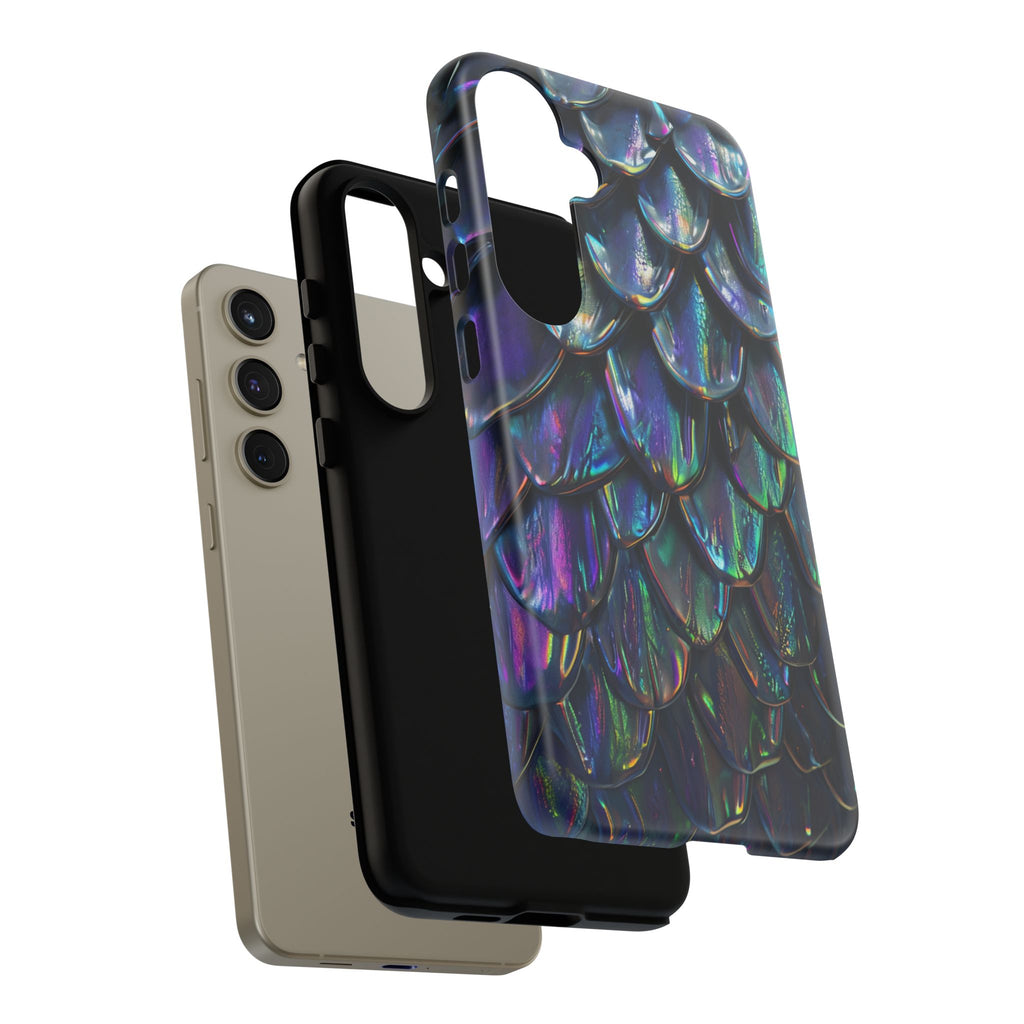 Dragon Scale Phone Case — Iridescent Dragon Scale Tough Case