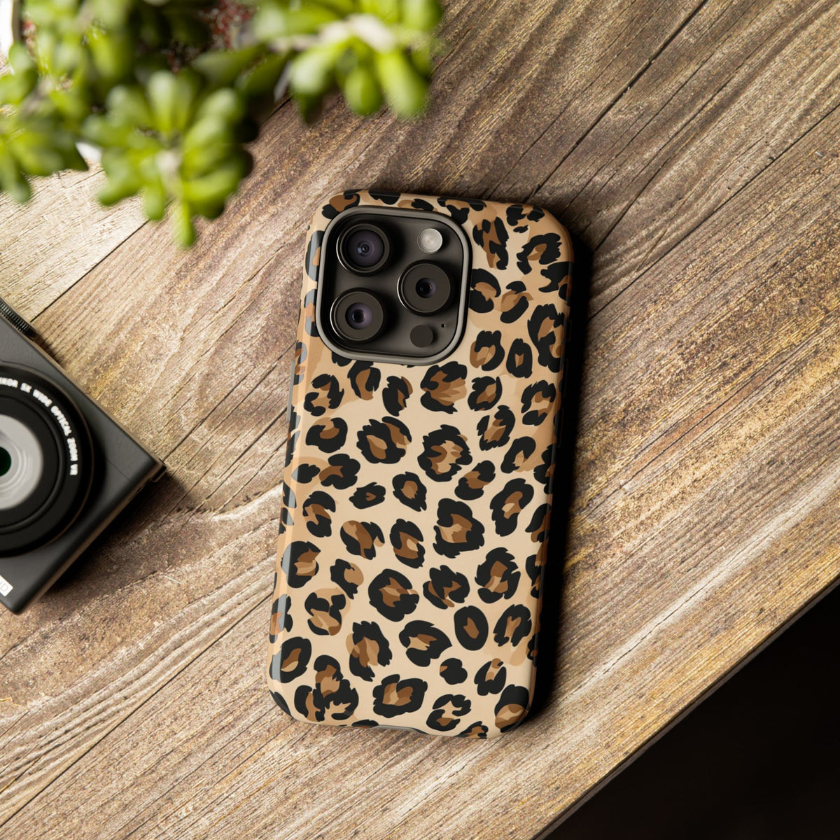 Leopard Print Tough Phone Case