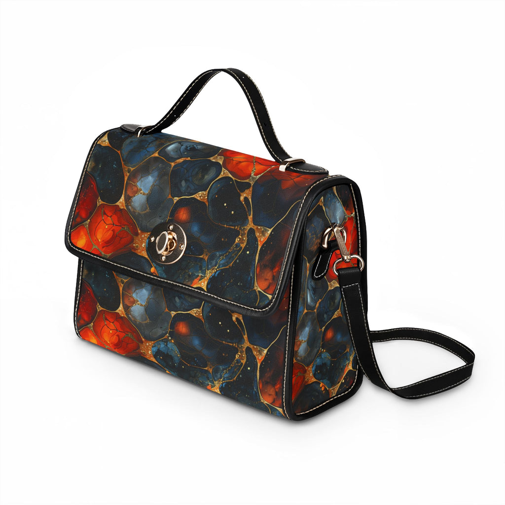 Abstract Gemstone Canvas Bag