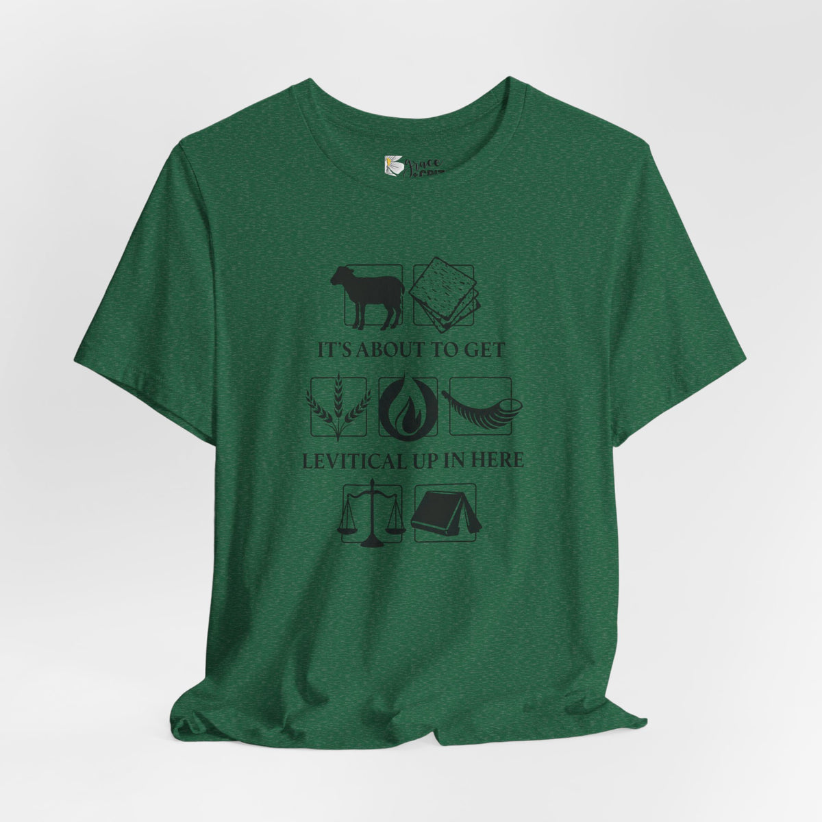 Levitical Up In Here T-Shirt — Funny Bible Symbols Tee