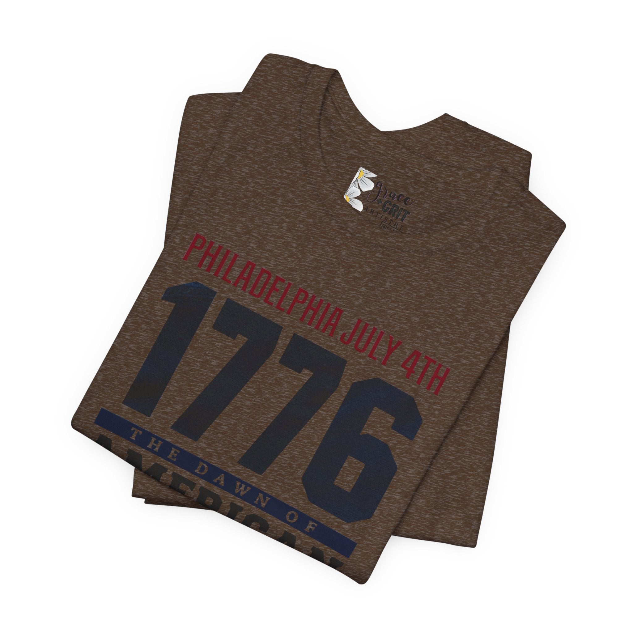 1776 American Freedom Tee — Philadelphia July 4th Patriotic T-Shirt