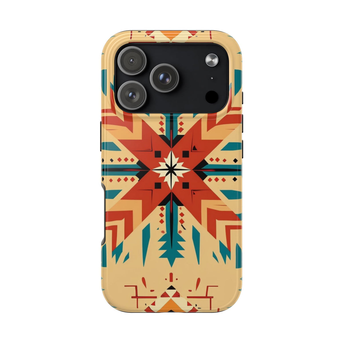 Southwestern Geometric Starburst Tough Phone Case