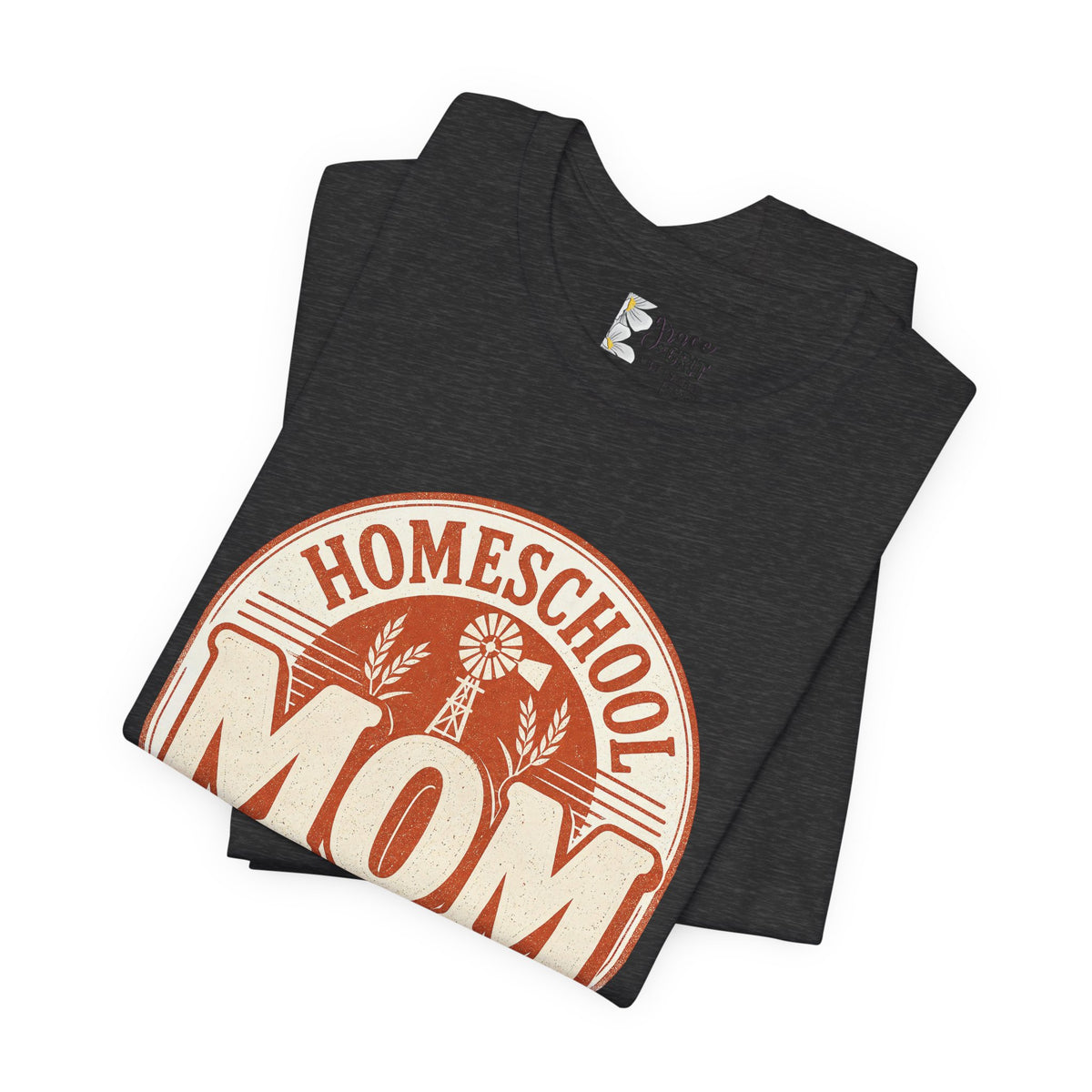 Homeschool Mom T-Shirt – "Teacher • Principal • Lunch Lady • Referee" Tee