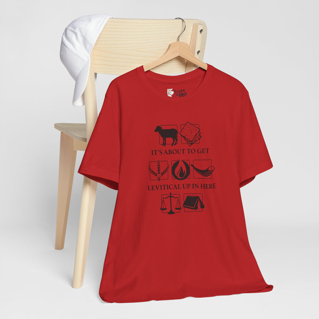 Levitical Up In Here T-Shirt — Funny Bible Symbols Tee
