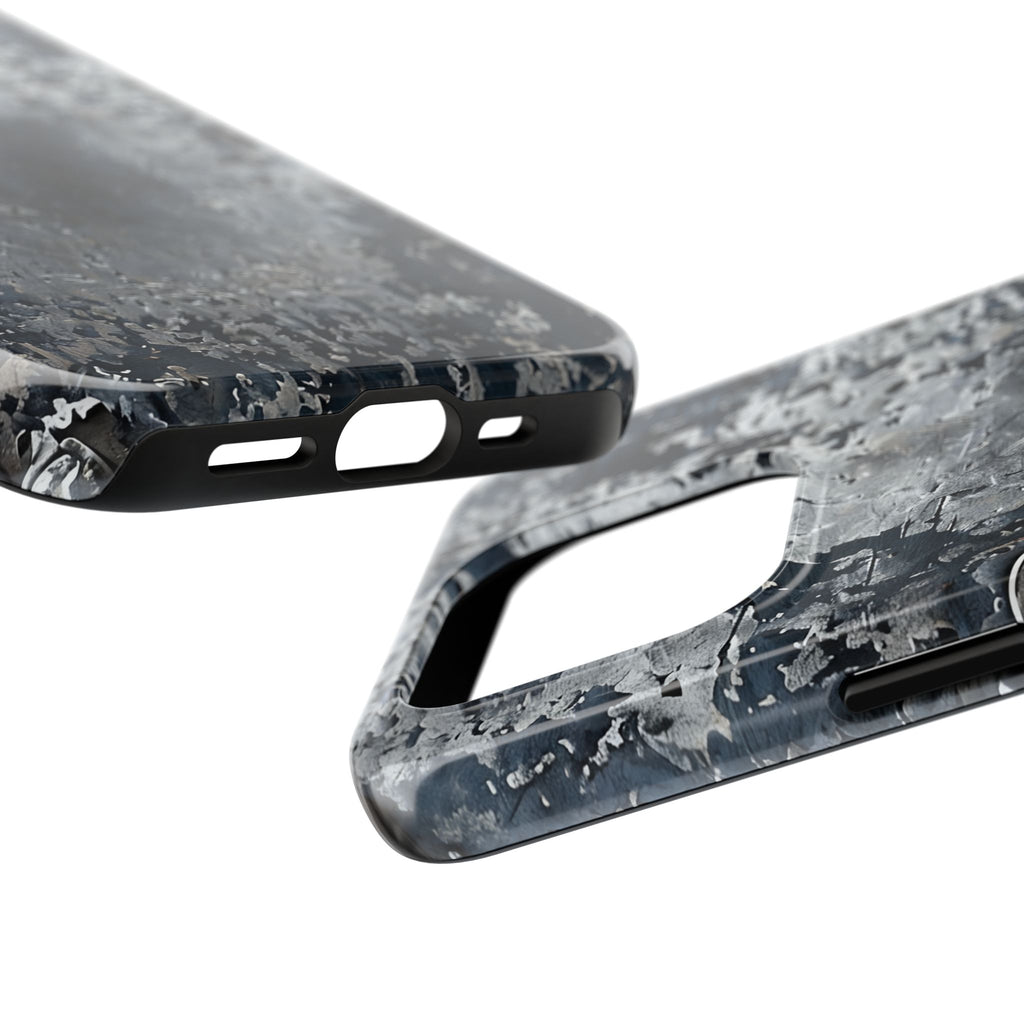 Rugged Distressed Metal Phone Case — Industrial Grunge iPhone Cover