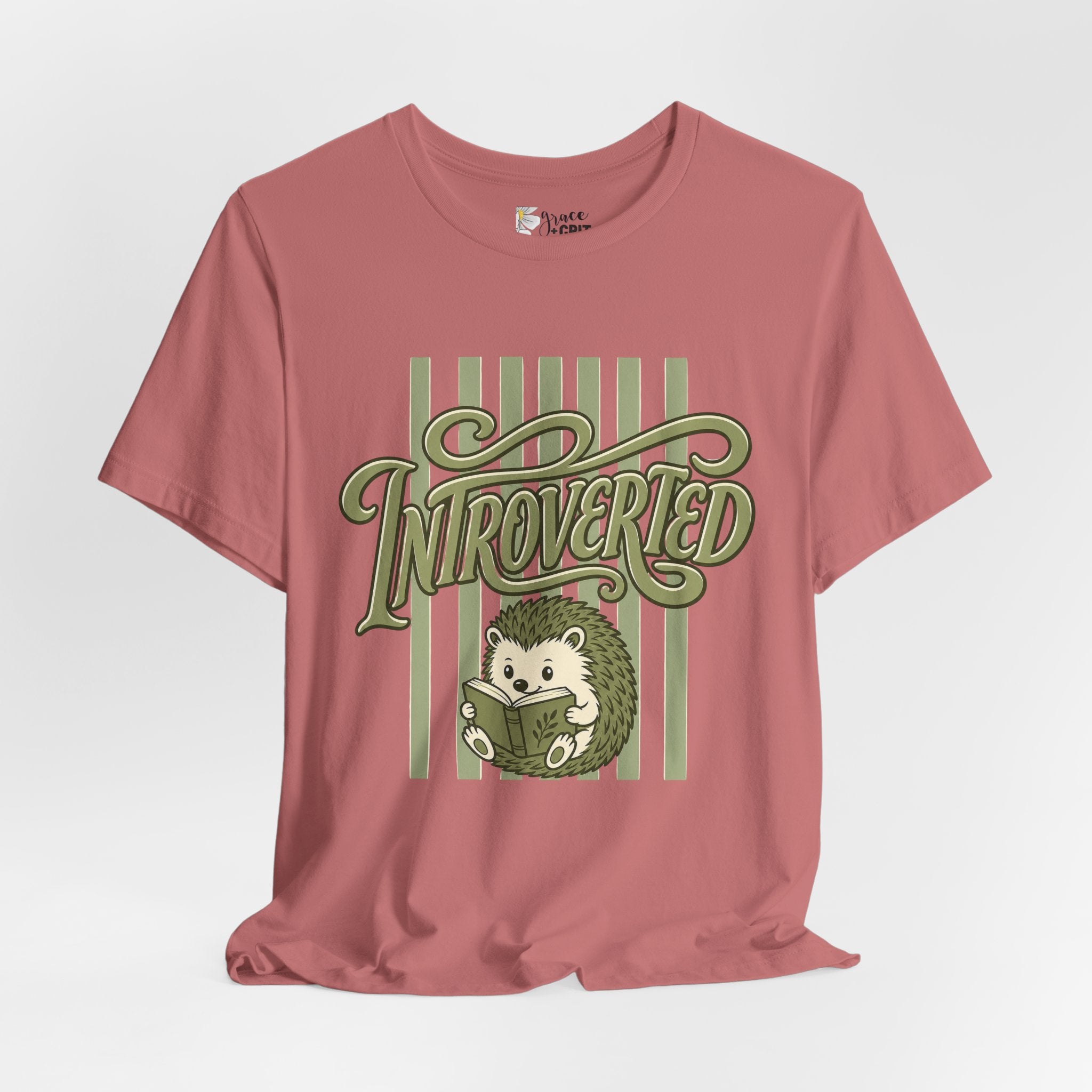Introverted Hedgehog Tee — Cute Introvert Shirt