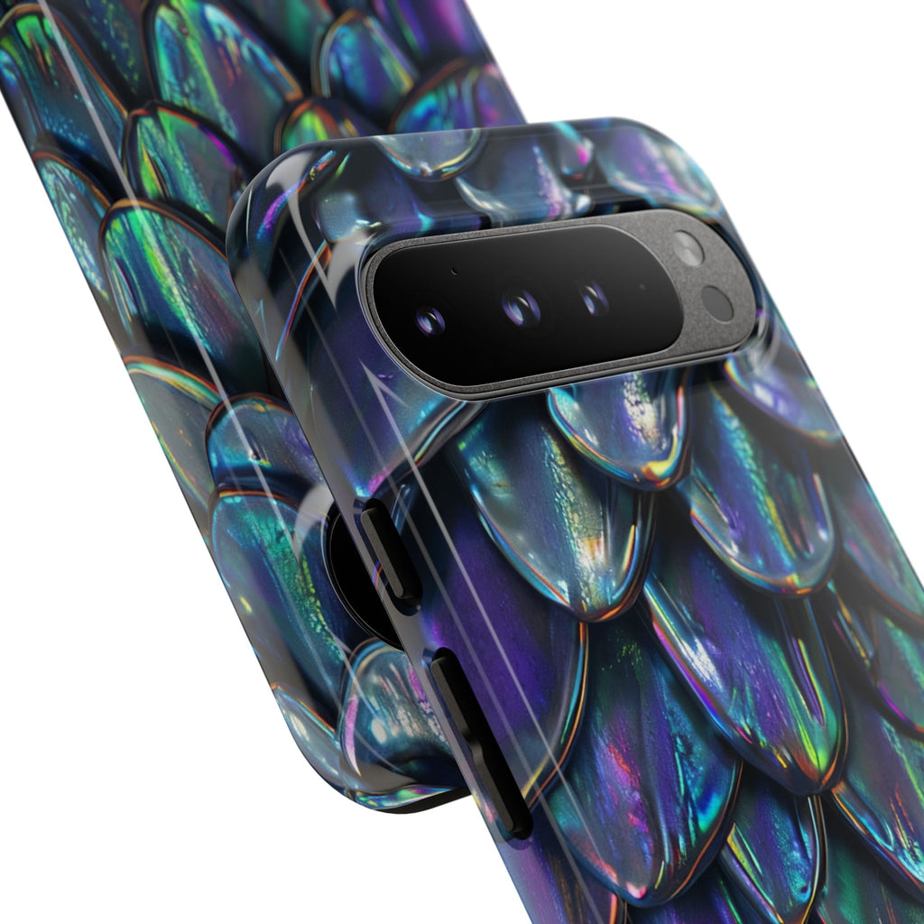 Dragon Scale Phone Case — Iridescent Dragon Scale Tough Case