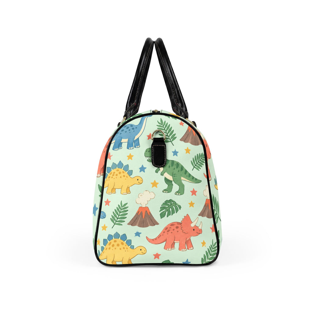 Dinosaur Adventure Faux Leather Travel Bag