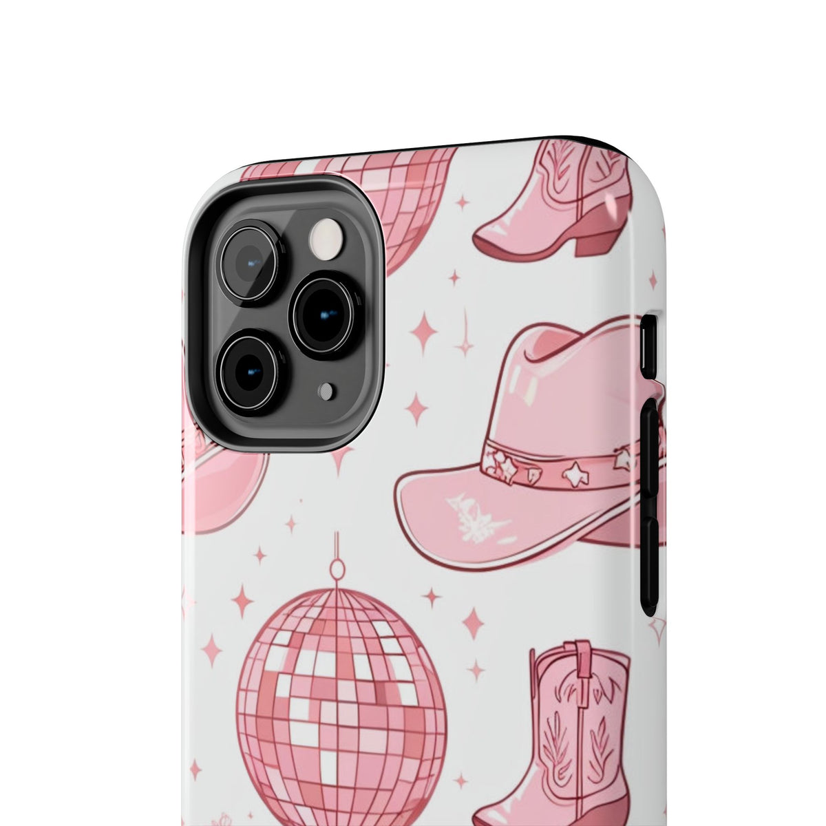 Pink Cowgirl Disco Phone Case