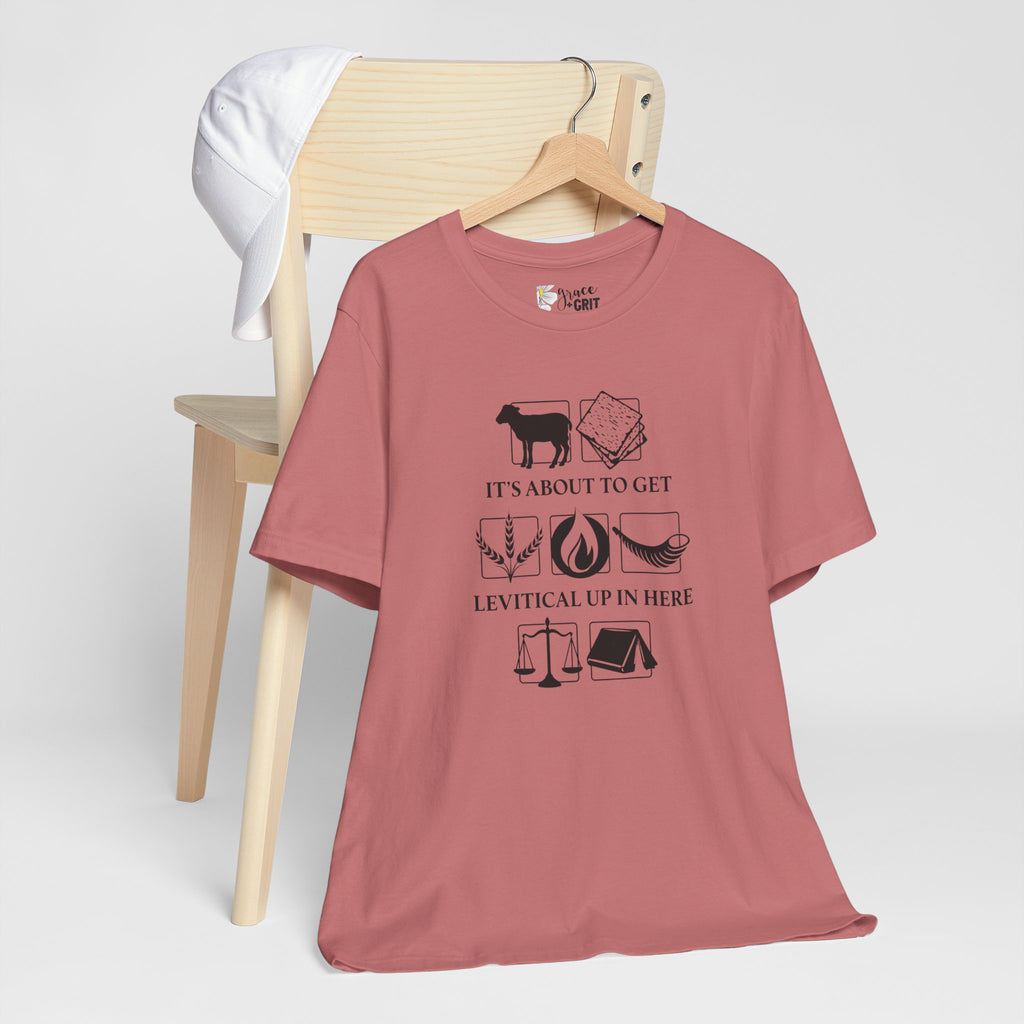 Levitical Up In Here T-Shirt — Funny Bible Symbols Tee