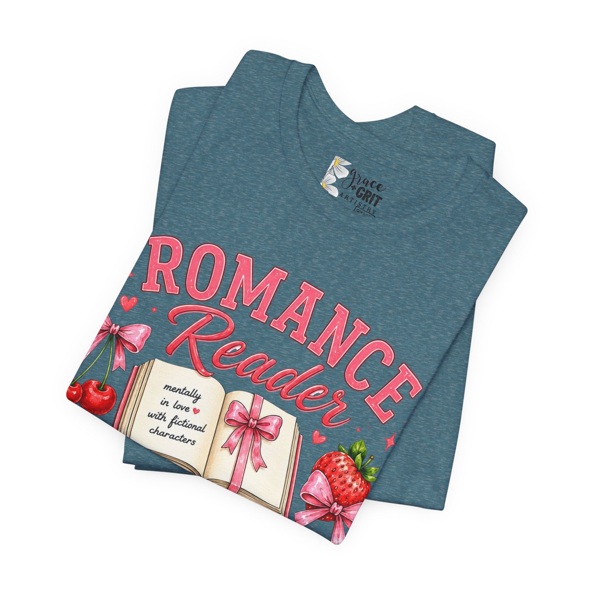 Romance Reader Recovery Club Tee — “Just One More Chapter” Graphic Shirt