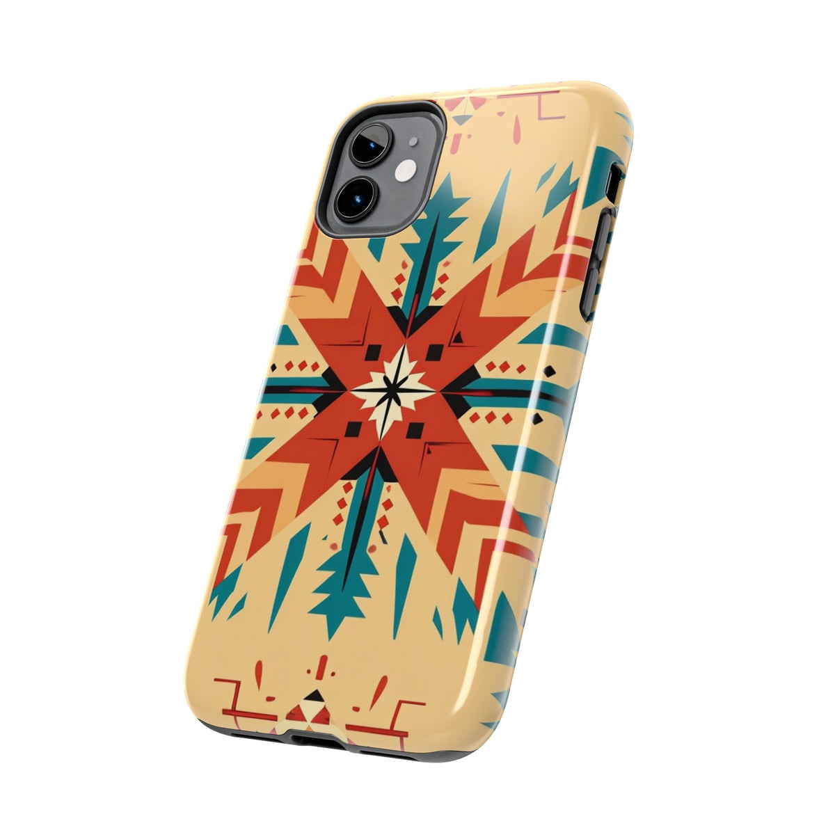 Southwestern Geometric Starburst Tough Phone Case