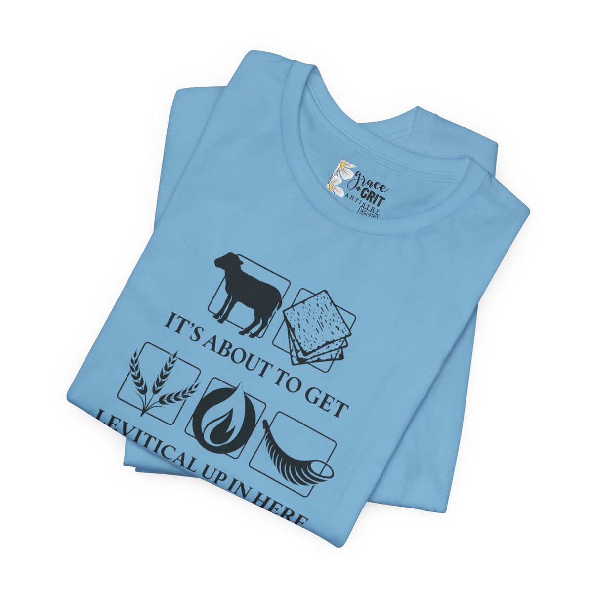 Levitical Up In Here T-Shirt — Funny Bible Symbols Tee