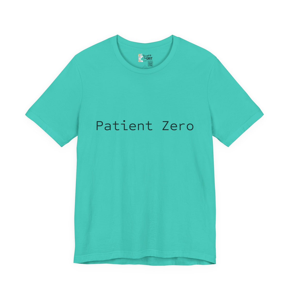 Patient Zero T-Shirt — Minimalist Text Tee