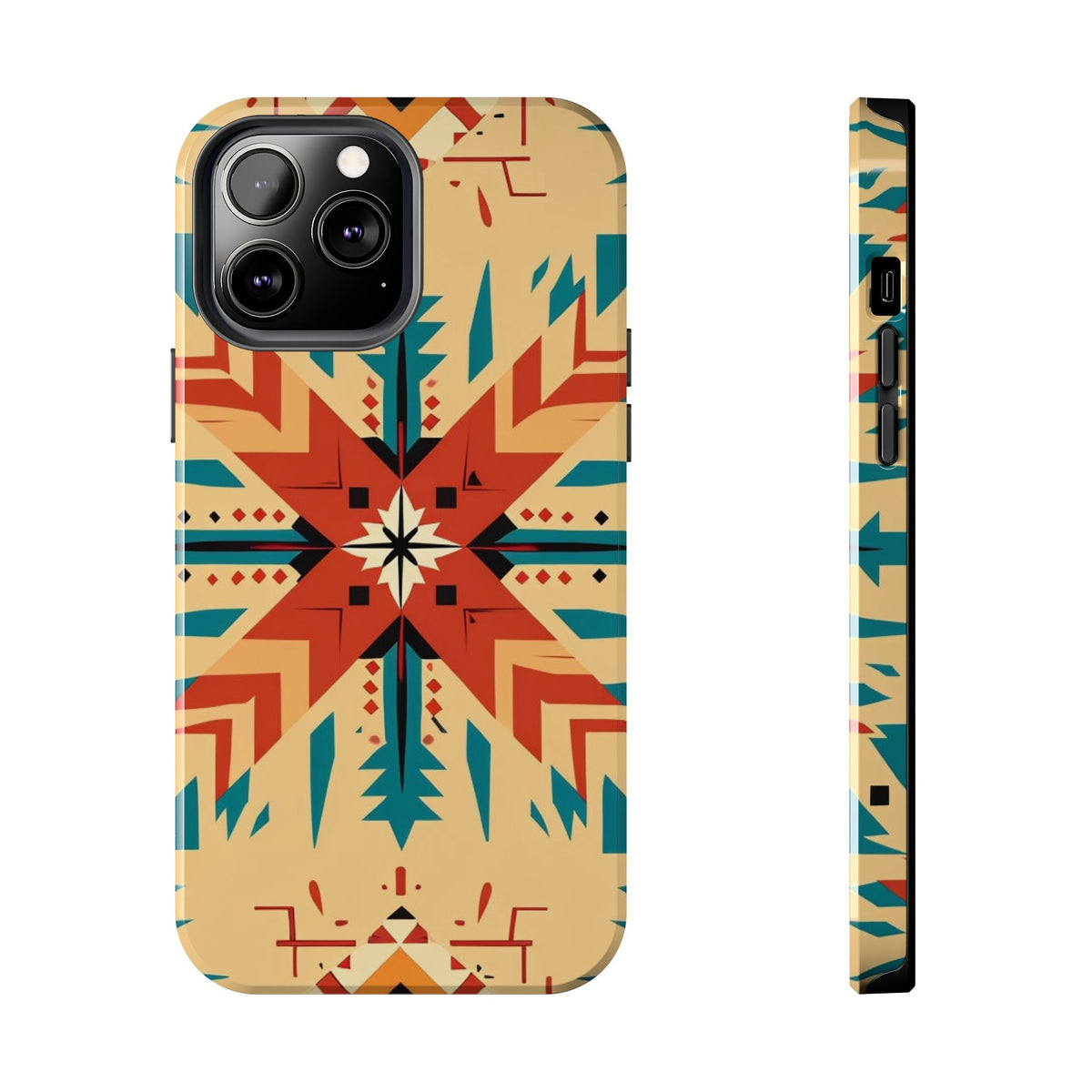 Southwestern Geometric Starburst Tough Phone Case