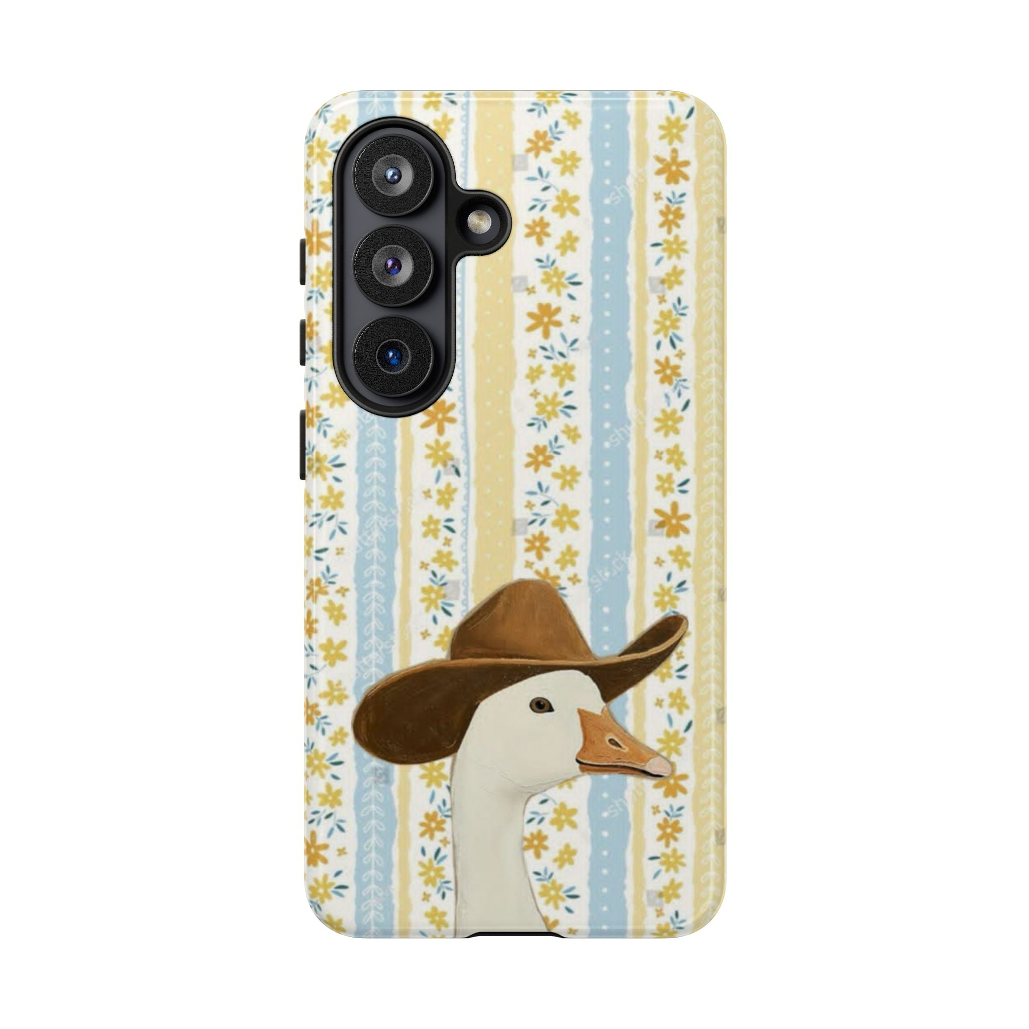 Goose Cowboy Phone Case – Cute Country Floral iPhone Cover