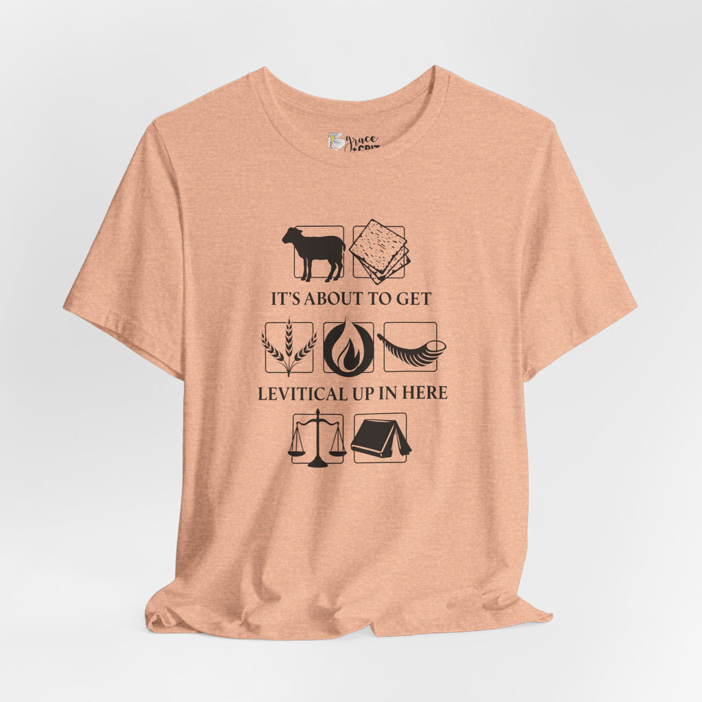 Levitical Up In Here T-Shirt — Funny Bible Symbols Tee