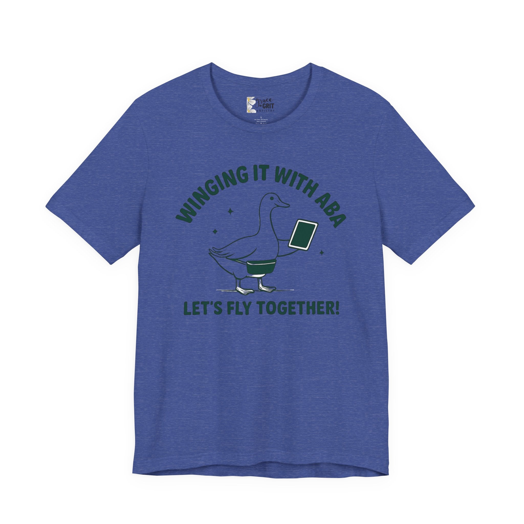 Winging It With ABA Goose Tee | Let's Fly Together T-Shirt