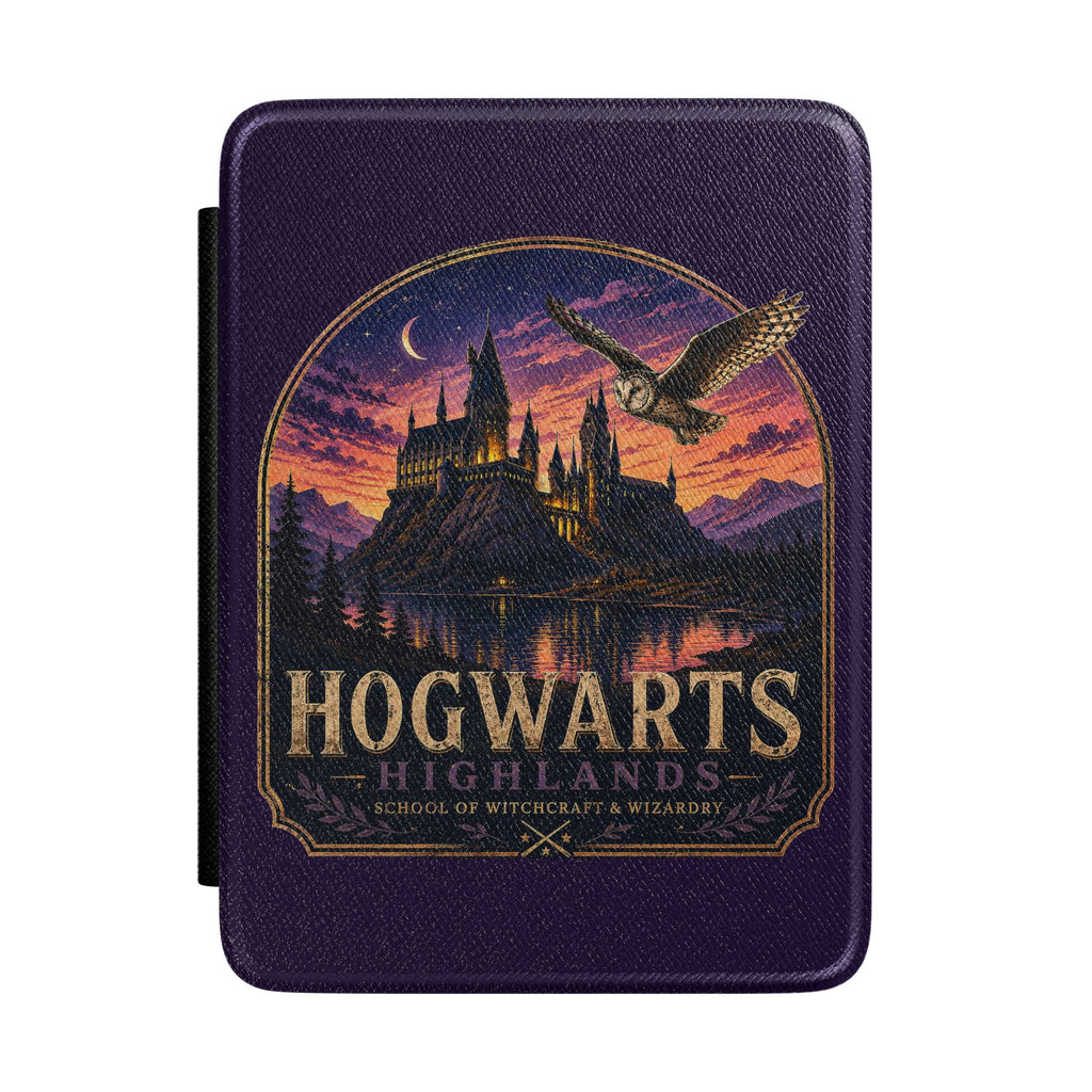 Hogwarts Highlands Kindle Case – Magical Castle Sunset E-Reader Cover
