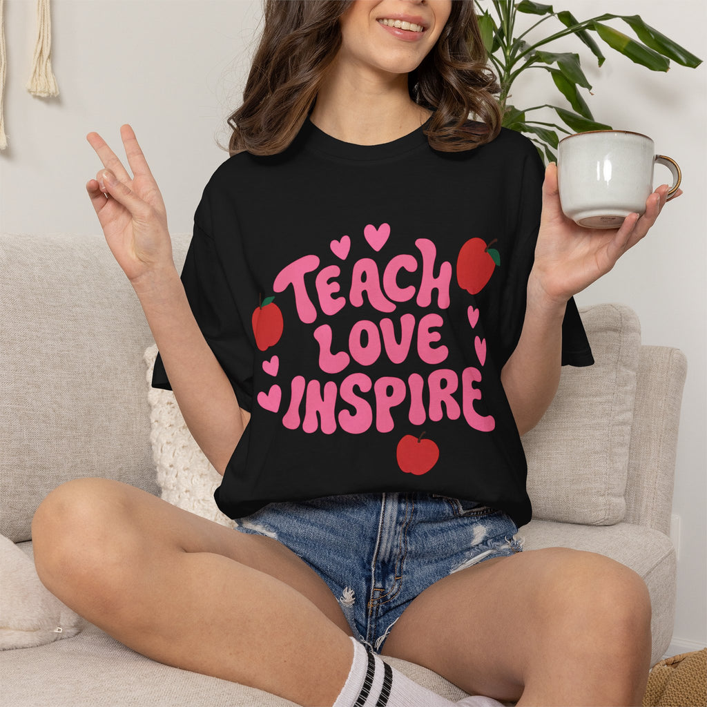 Teach Love Inspire Apple T-Shirt
