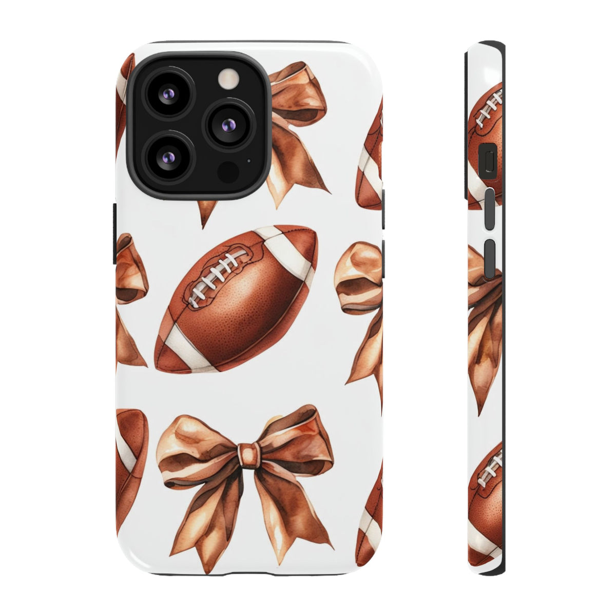 Football Bow Phone Case