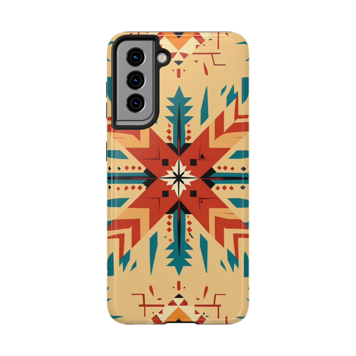 Southwestern Geometric Starburst Tough Phone Case
