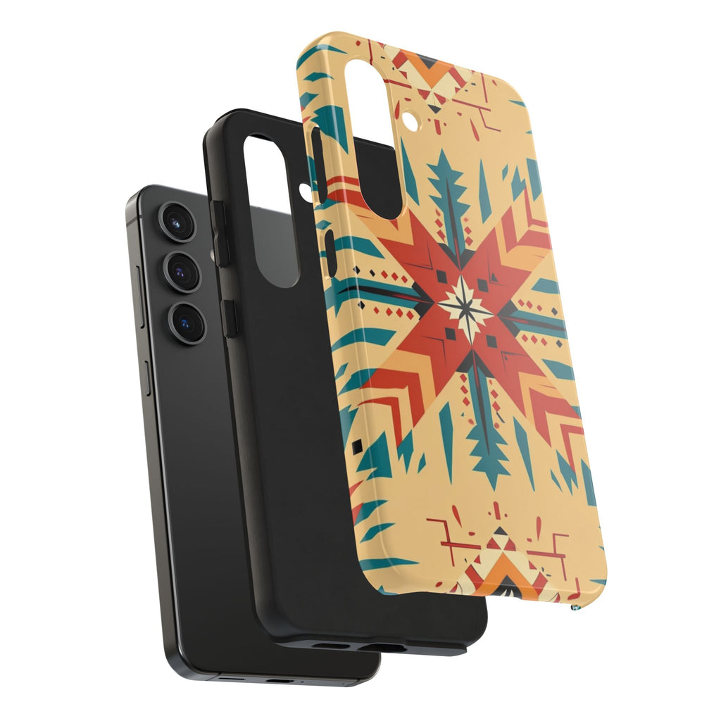 Southwestern Geometric Starburst Tough Phone Case