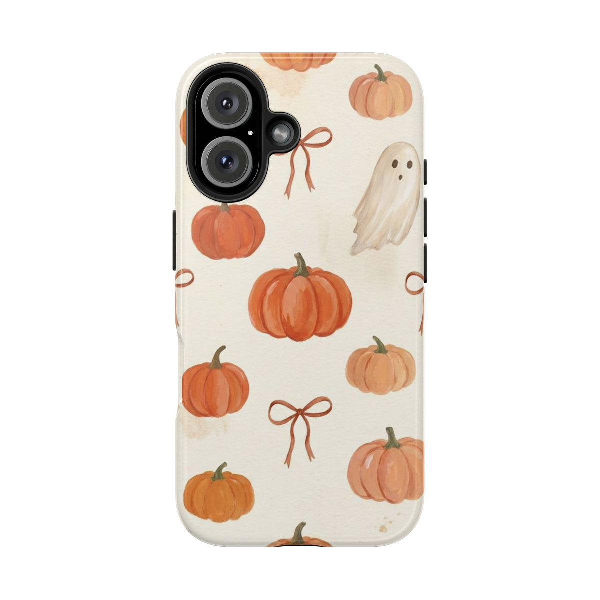 Pumpkin Ghost Phone Case – Cute Halloween Fall Pattern