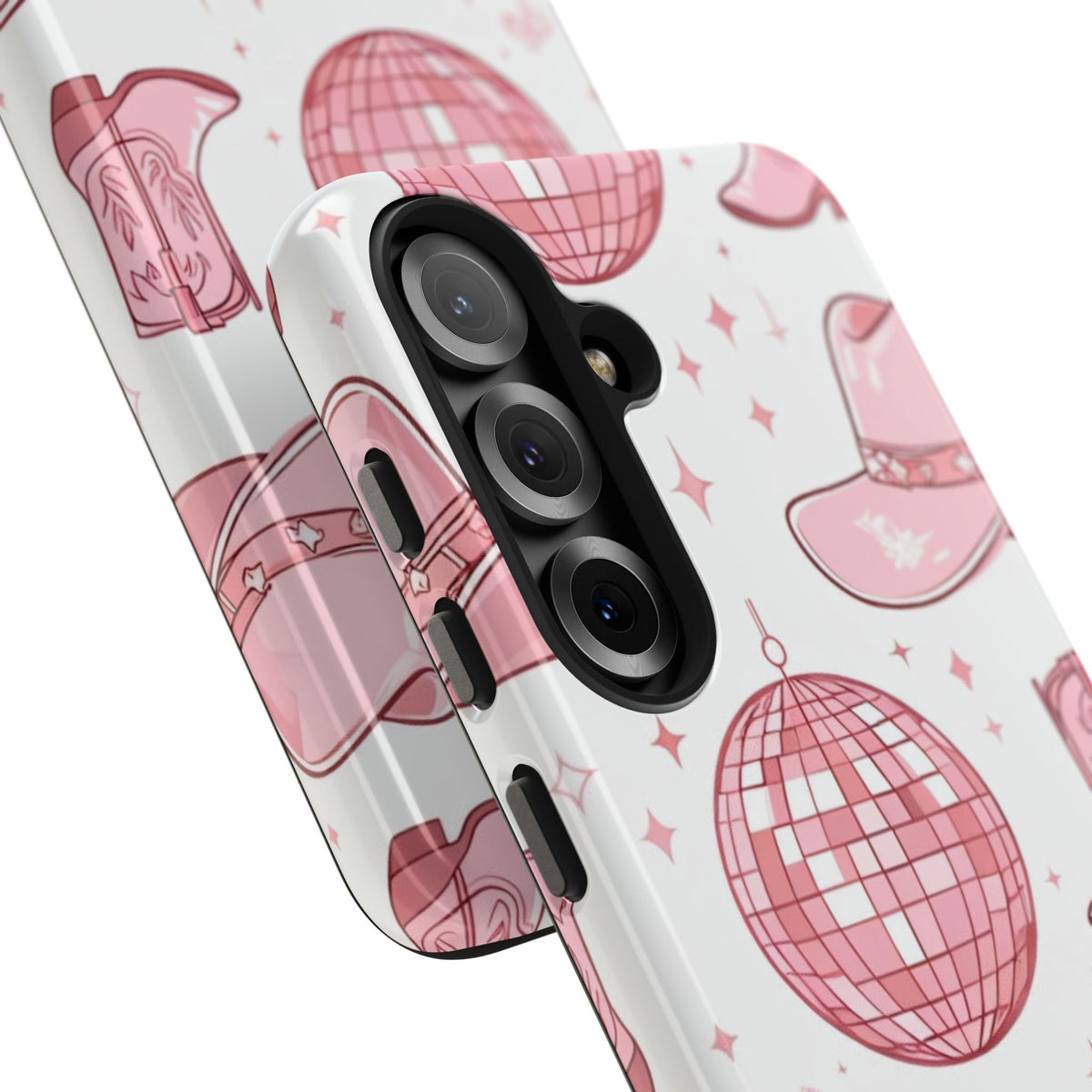 Pink Cowgirl Disco Phone Case