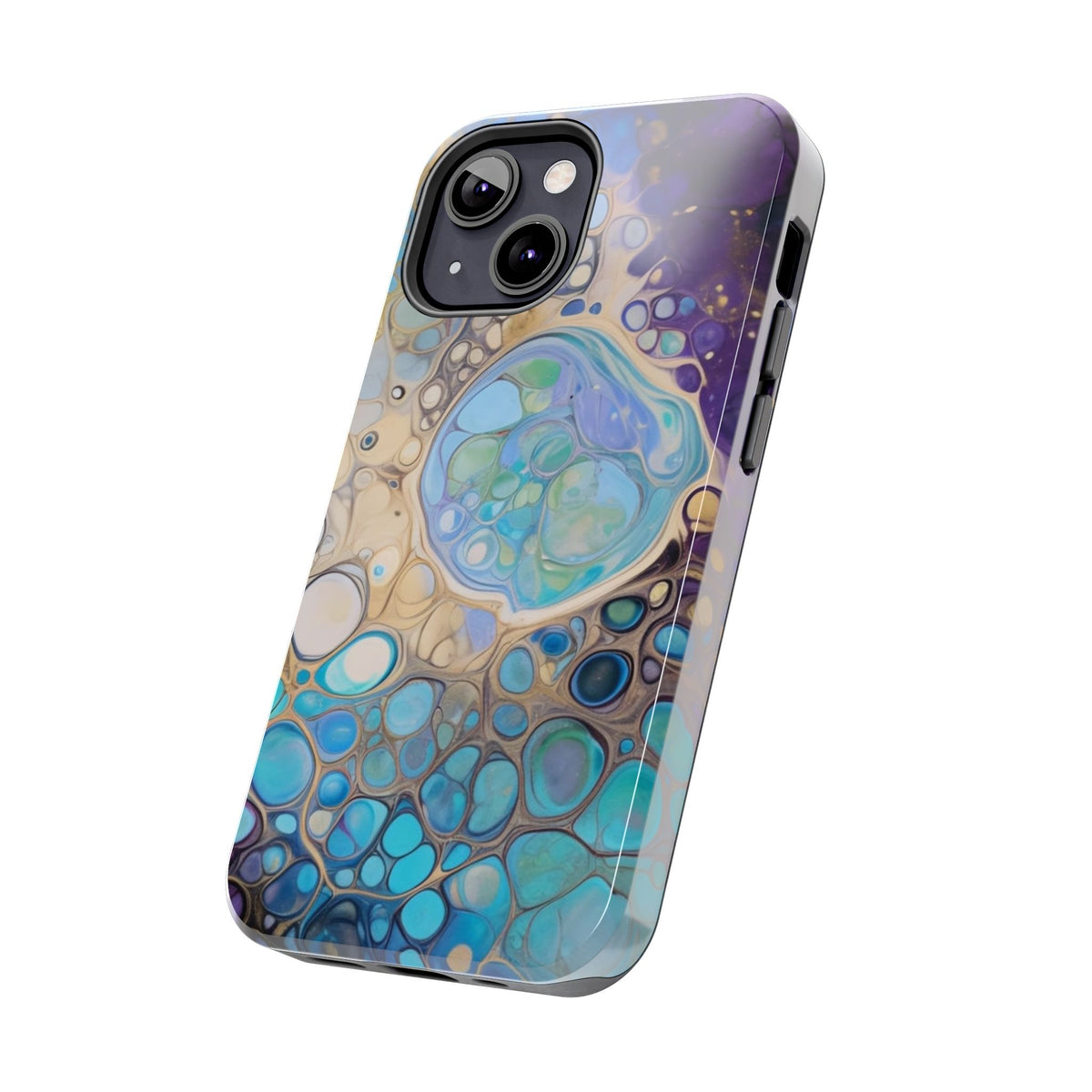 Abstract Ocean Bubble Tough Phone Case