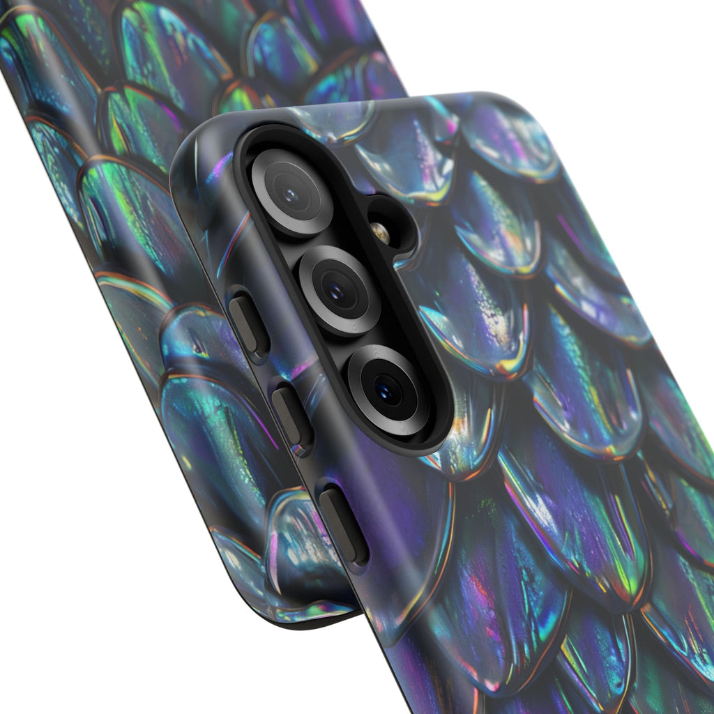 Dragon Scale Phone Case — Iridescent Dragon Scale Tough Case