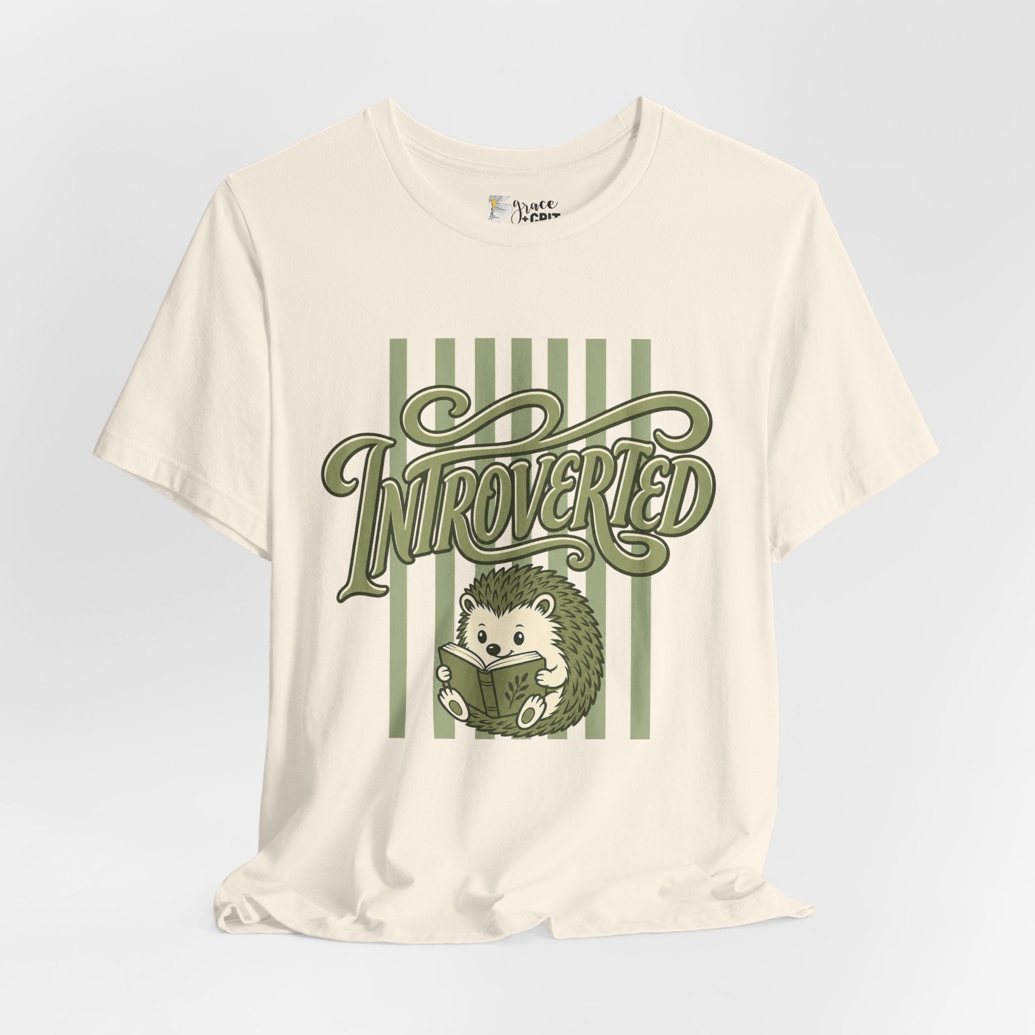 Introverted Hedgehog Tee — Cute Introvert Shirt