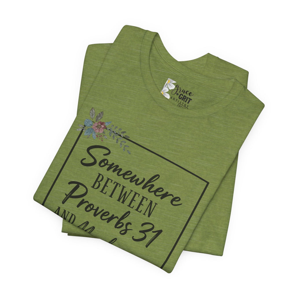 Proverbs 31 & Madea Tee — Christian Inspirational Women's Graphic Shirt
