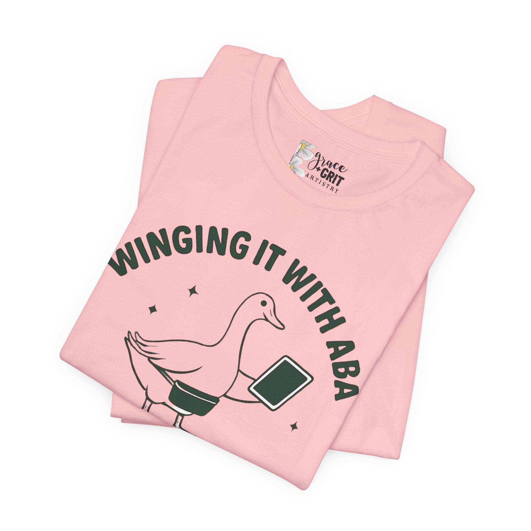 Winging It With ABA Goose Tee | Let's Fly Together T-Shirt