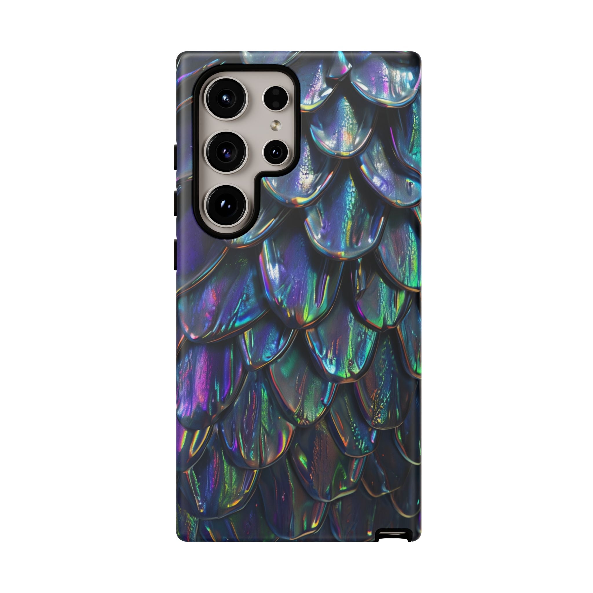 Dragon Scale Phone Case — Iridescent Dragon Scale Tough Case