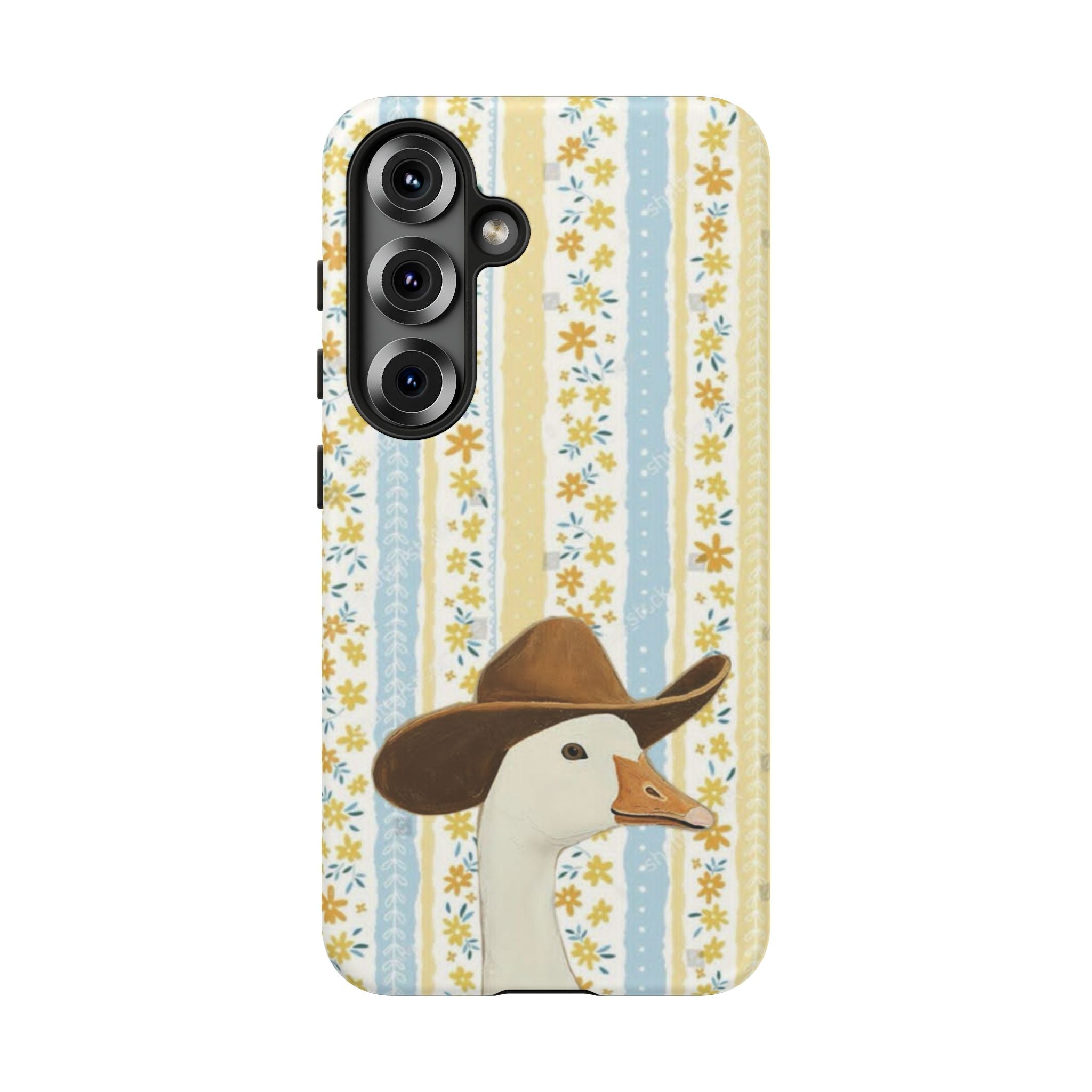 Goose Cowboy Phone Case – Cute Country Floral iPhone Cover